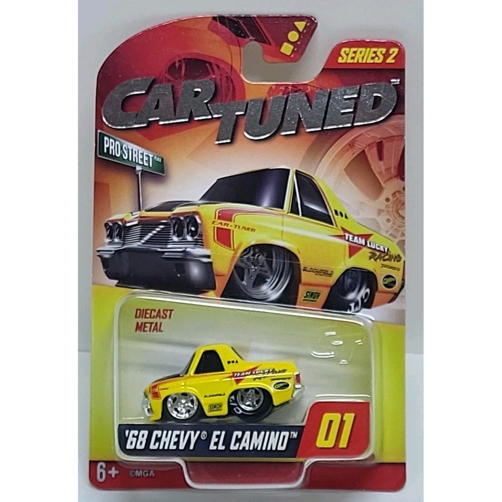 Car Tuned‎ series 2 Walgreens Exclusive #01 '68 Chevy El Camino Toy Collectible